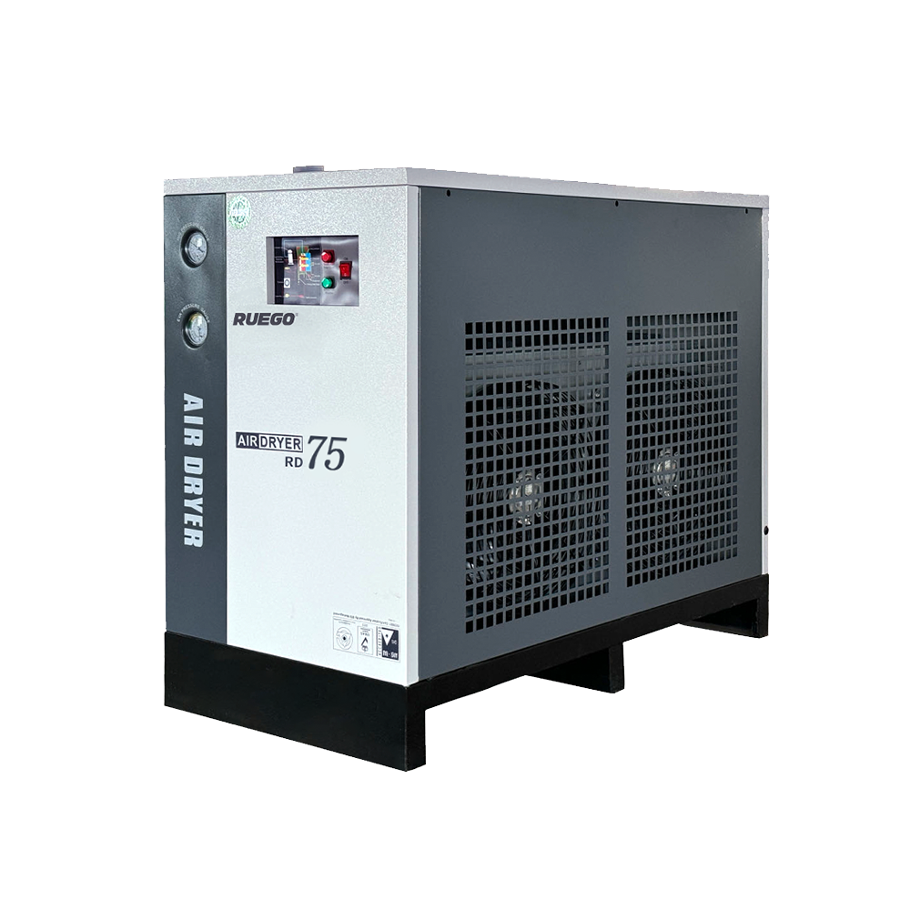 RUEGO brand refrigerated dryer oblique side product picture