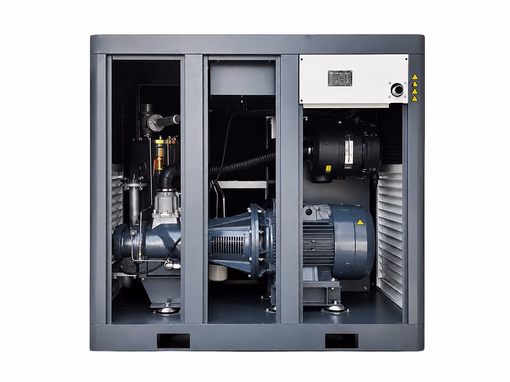 RG75HPM screw air compressor internal structure view